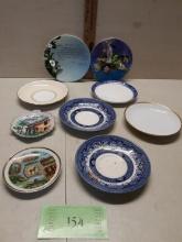 Misc Small Plate Lot, Hummingbird, Churchill, Epiag and more