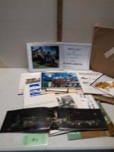 Vtg Train Calendars, Catalogs, Mercer Locomotive Works and more