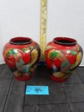 Asian Themed Vases