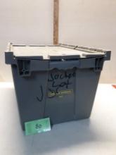 Folding Lid Tote