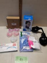 Misc Lot, mouth guards, Adhesive Patches and more