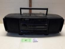 JVC CD Portable System, no power cord