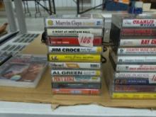 oldies pop and rock cassettes, 10 total by various popular artist