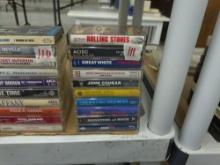 classic rock & roll cassettes, lot of 10 by various popular artist