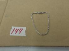 silver bracelet, 925 made in italy 3.9g