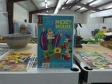 gold key comic, walt disney mickey mouse and pulto 15 cent cover