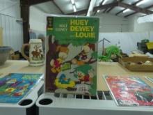 gold key comic, walt disney huey, dewey, and louie 15 cent cover