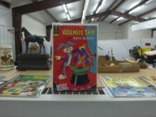 gold key comic, yosemite sam and bugs bunny 30 cent cover