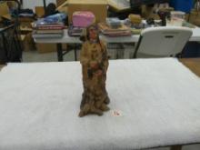 native american statue, hand made by old west visions limited edition 9.5in