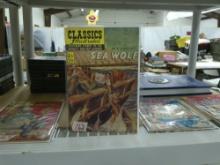 classics illustrated, #85 sea wolf 25 cent cover
