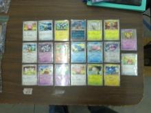 pokemon cards, lot of 20 rare japanese cards in protective sleeves