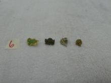 lapel pins, mixed lot of 4