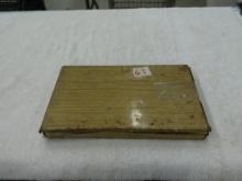 tap and die set, vintage set in metal case appears mostly compelet