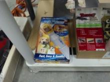pedi paws, in original box for easy pet nail trimming