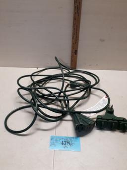 3 plug extension cord,3 plug in