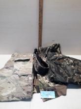 Camo lot, Shorts, Pants Med, Jacket 2XL