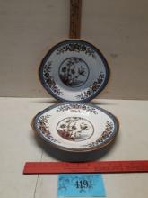 Vintage Bates Walker Plates