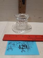 Vintage Fostoria Glass Top Hat