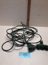 3 plug extension cord,3 plug in