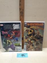 Comic Book Lot, Double Shot, Inferno
