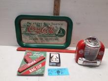 Coke Lot, Tray, Clip, Playing Cards, Music Box