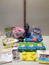 Misc Lot, Books, Crafts, Princess Basket and more