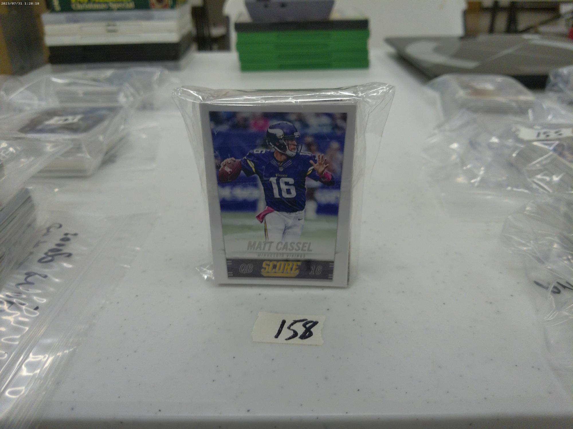 NFL cards, large mixed lot of 2000s and up minnesota vikings cards