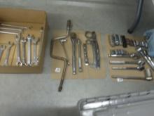tool lot, mixed lot of ratchets and extensions