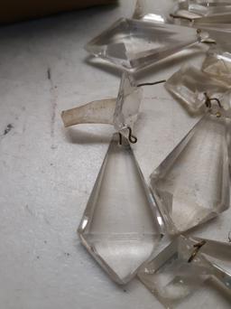 Chandelier Prism Pendants Lot