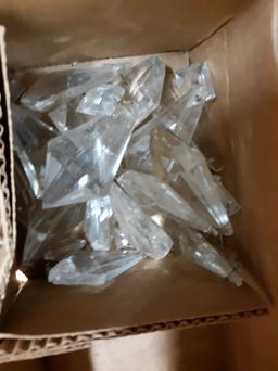 Chandelier Prism Pendants Lot