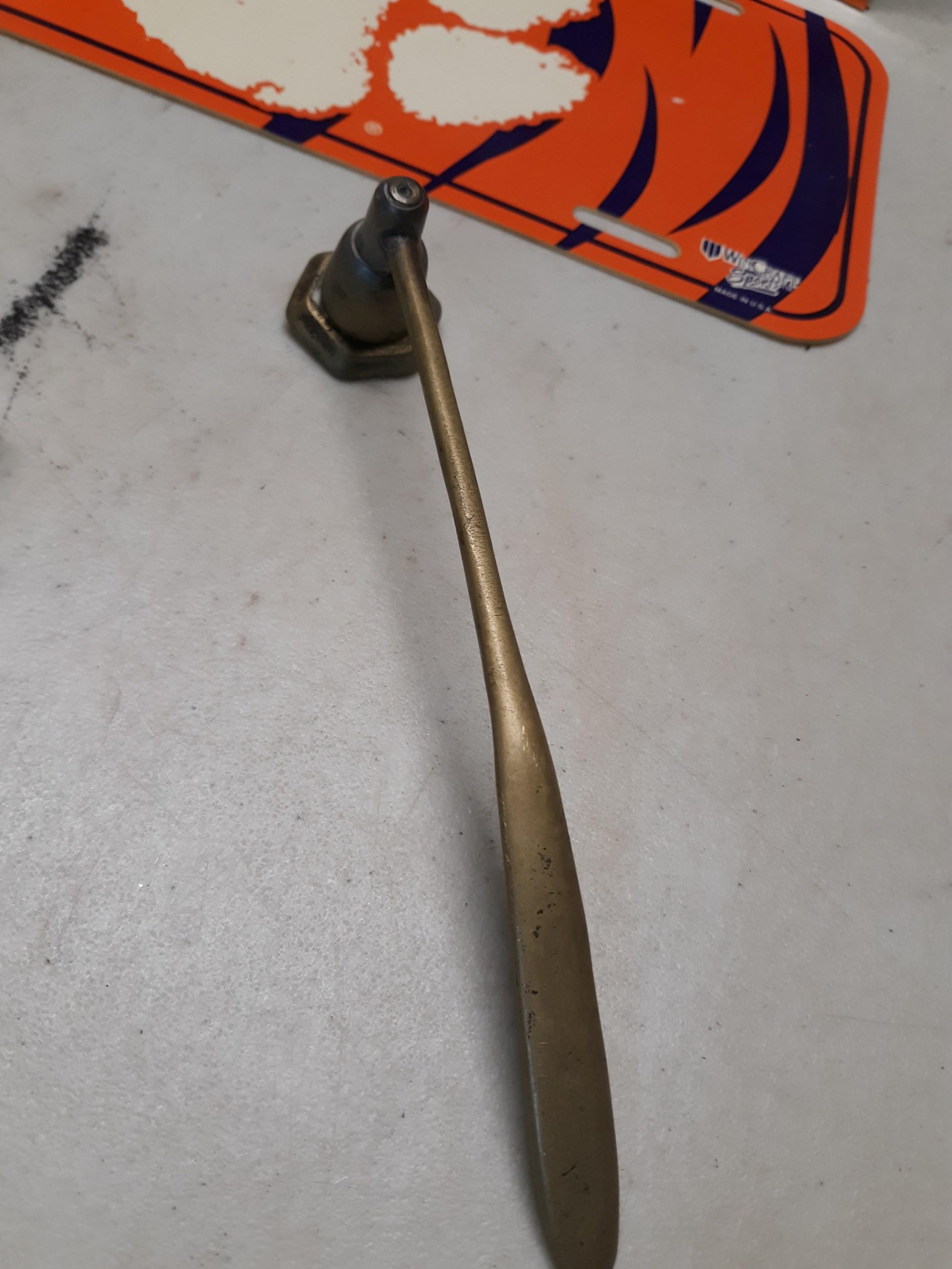 Clemson Calendar and Tag, Twin Tower Memorial Plat, Brass Snuffer, candle holder
