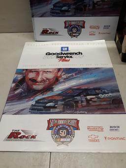 Nascar Lot, 1998 Program, Bill Elliott Helmet Cup Holder, Tire, Pin