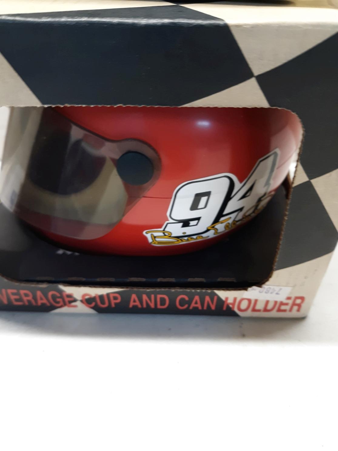 Nascar Lot, 1998 Program, Bill Elliott Helmet Cup Holder, Tire, Pin