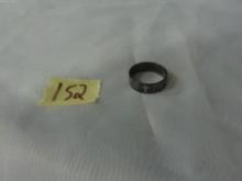 men's stainless steel ring, size 11.5 has the complete serenity prayer on the outside of the band