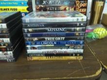 civil war and westerns on dvd, 10 dvds that includes 15 movies total some are hard to find titles