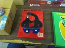 david bowie bib, new in box rock star baby bib