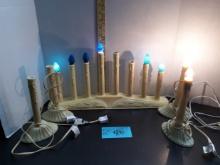 Vintage Electric Christmas Candles, all work