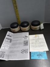 Silky Soy  Candle lot, Vanilla Pear