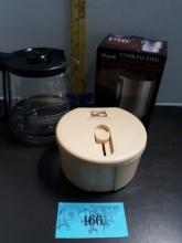 Coffee Filters holder, Travel Mug, Mr. Coffee