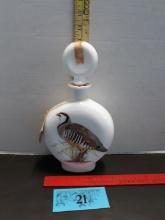 Vintage 1969  Jim Beam "Chukar Partridge" Whiskey Decanter