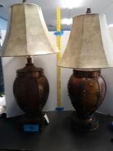 Beautiful Vintage Wooden Lamps