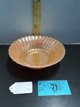 Vintage Anchor Hocking Fire King Peach Milk Glass Bowl