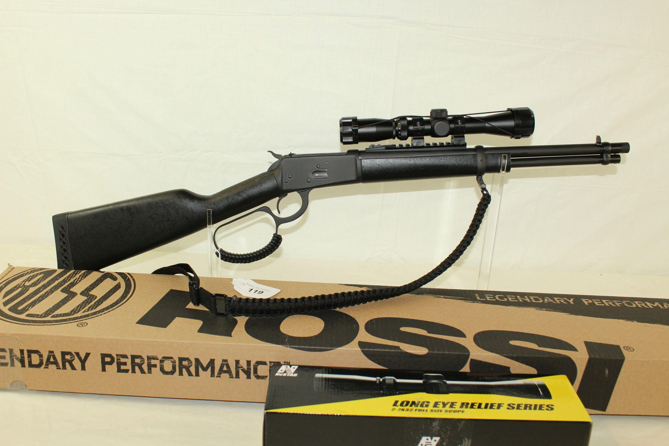 Rossi R92 Lever Action .357 Mag/.38 SPL. Rifle in Triple Black. New!
