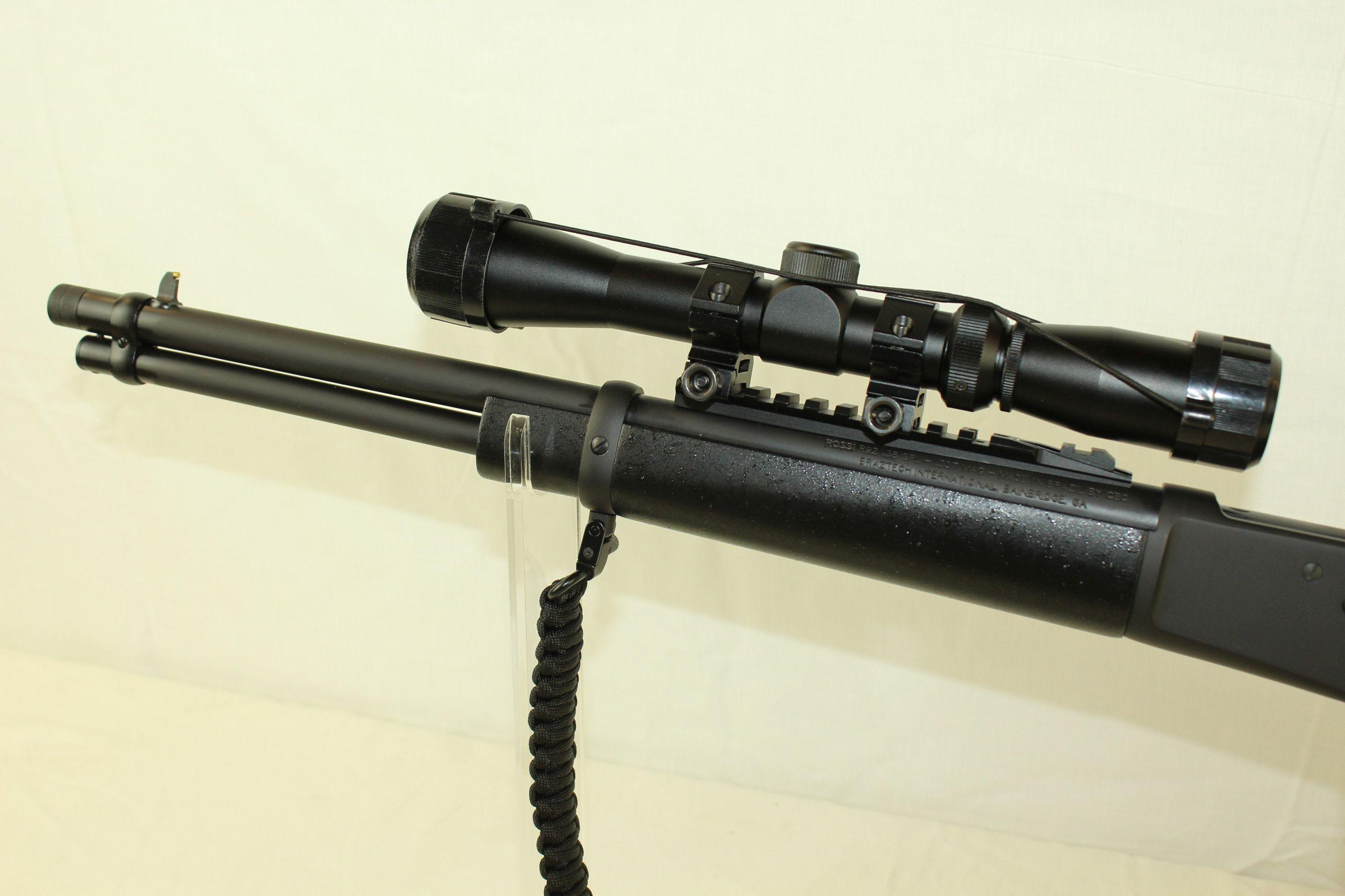 Rossi R92 Lever Action .357 Mag/.38 SPL. Rifle in Triple Black. New!