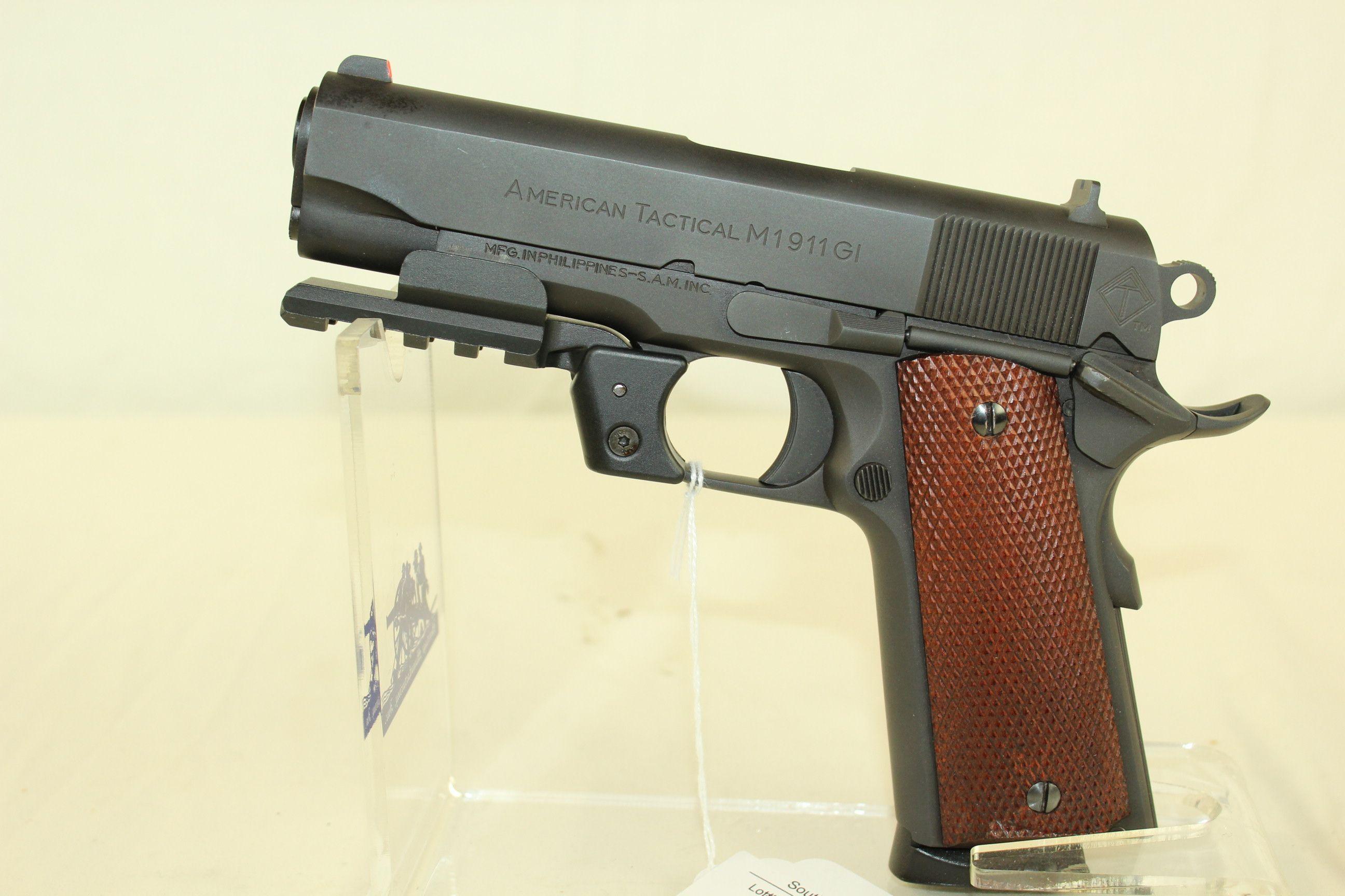 American Tactical M1911GI .45 ACP Pistol w/3- 8 Round Magazines