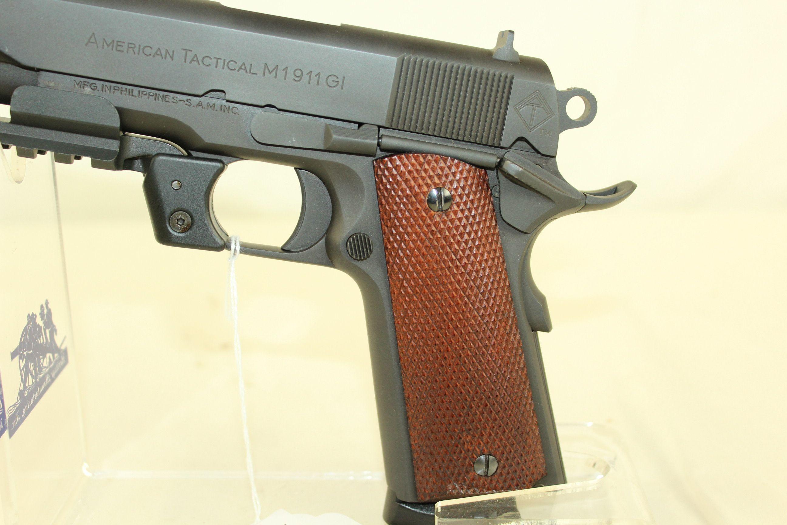 American Tactical M1911GI .45 ACP Pistol w/3- 8 Round Magazines