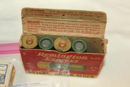 Lot of Vintage Ammo and Boxes