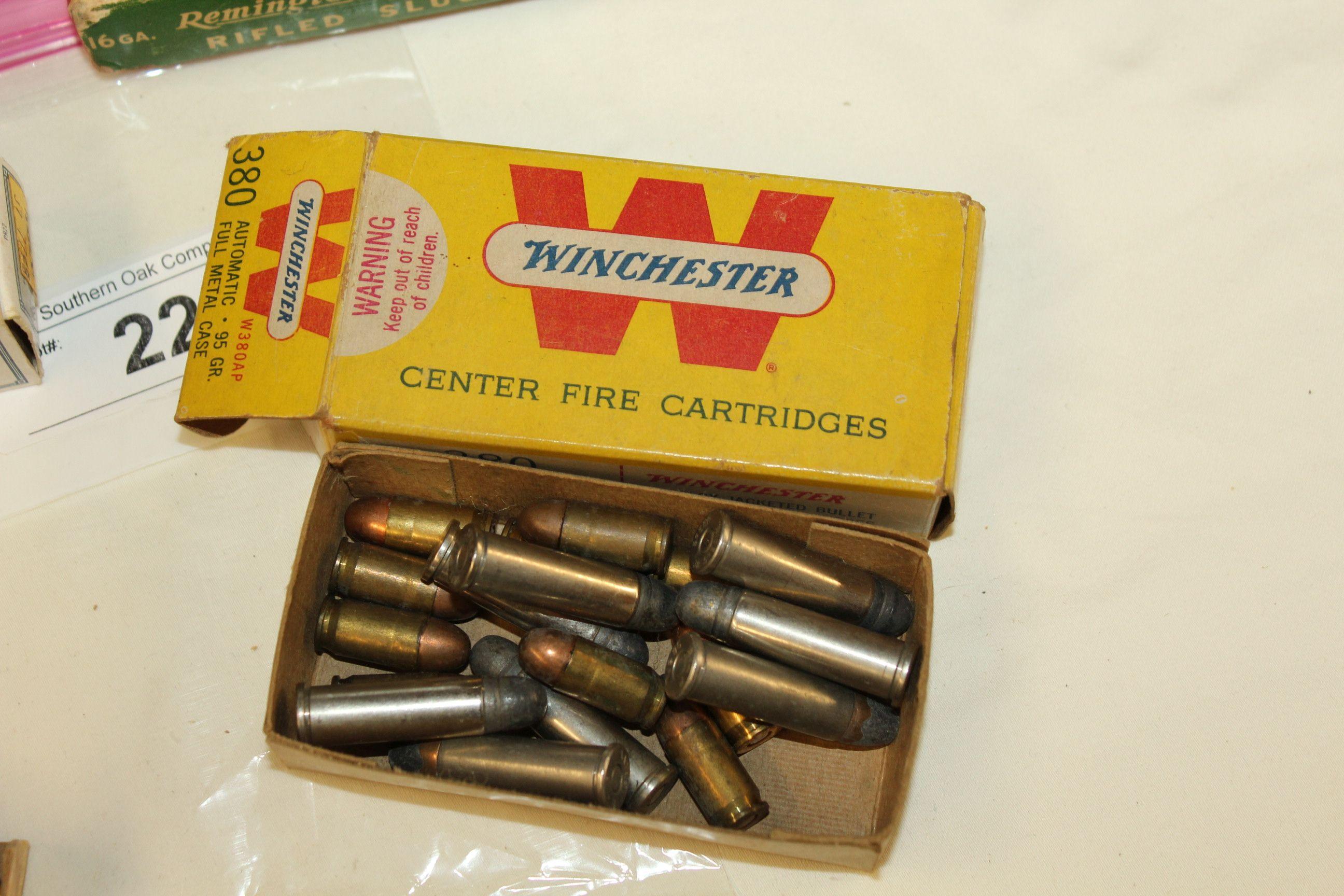 Lot of Vintage Ammo and Boxes