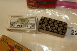 Lot of Vintage Ammo and Boxes