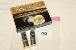 10 Rounds of Sellier & Bellot .12 Ga. Magnum 3" Buckshot